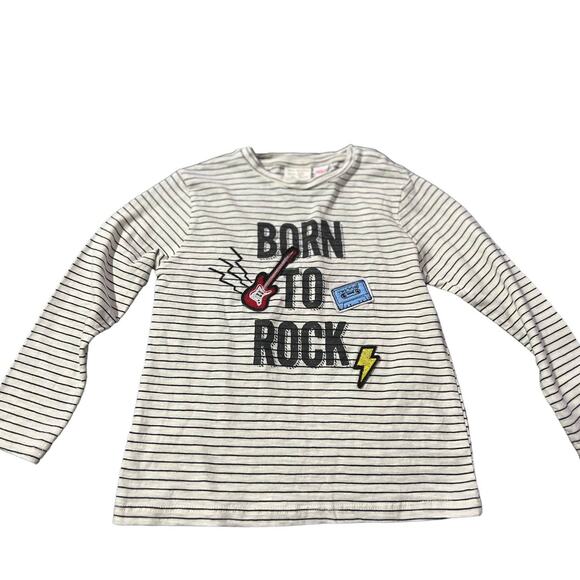 Zara BabyBoy Born to Rock Shirt size 2-3 years - Picture 1 of 5